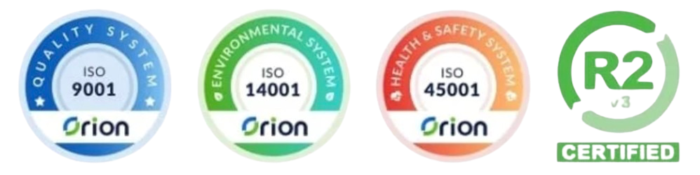 ISO and R2 Certifications